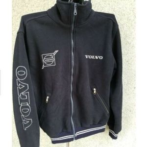 Volvo car logo Jacket Full Zipper black